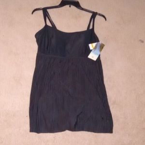Black plus swimming suit